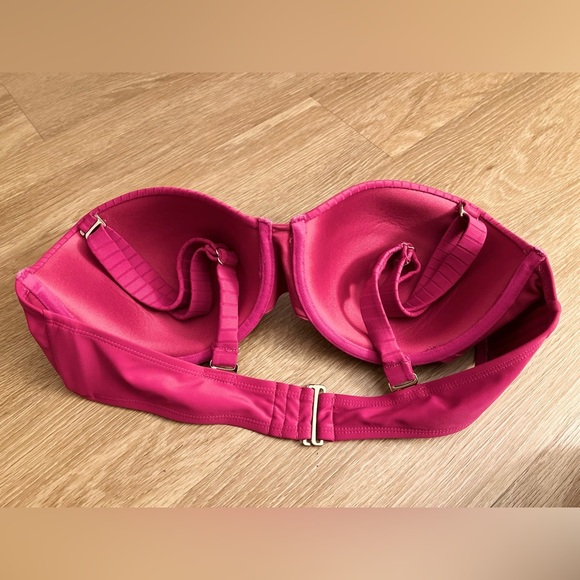 Terra & Sky Pink Padded Swimsuit Bikini Top - Picture 3 of 7